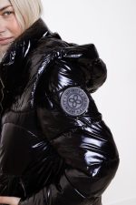 Kurtka długa bok zamki