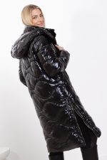 Kurtka długa bok zamki