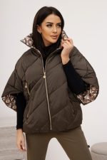 Kurtka nietoperz podszewka kółka