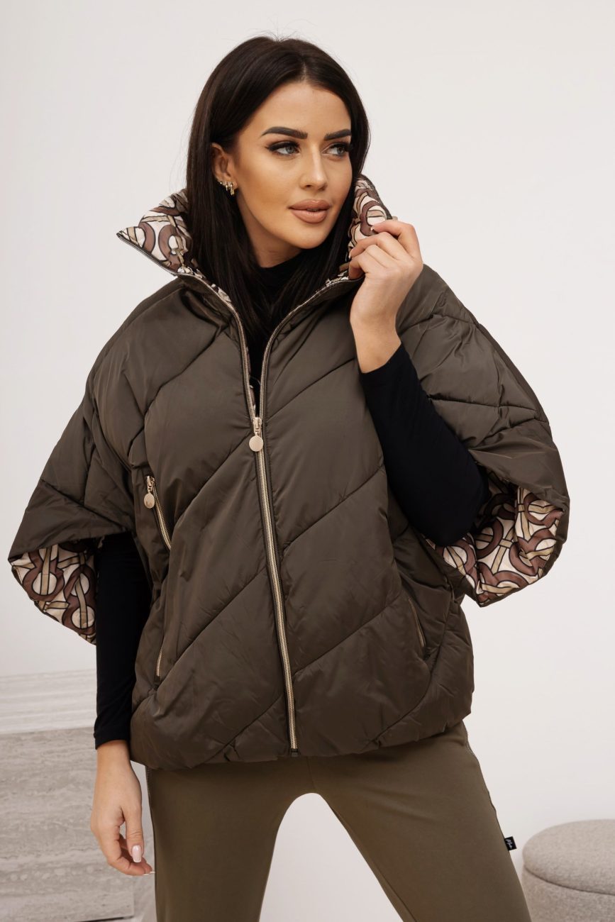 Kurtka nietoperz podszewka kółka