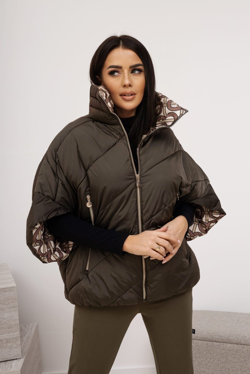 Kurtka nietoperz podszewka kółka