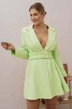 Marynarka LA MU szeroki pas guma