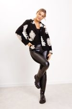 Marynarka ciepła ornamenty