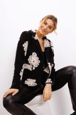 Marynarka ciepła ornamenty