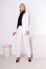 Marynarka haft Armani – Ecru, 4