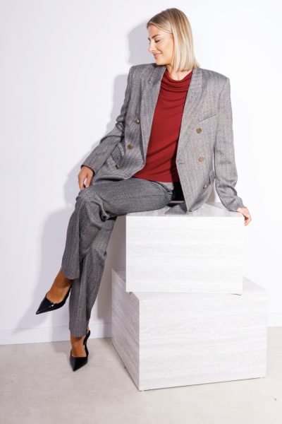 Marynarka jodełka Vicolo – Szary, L