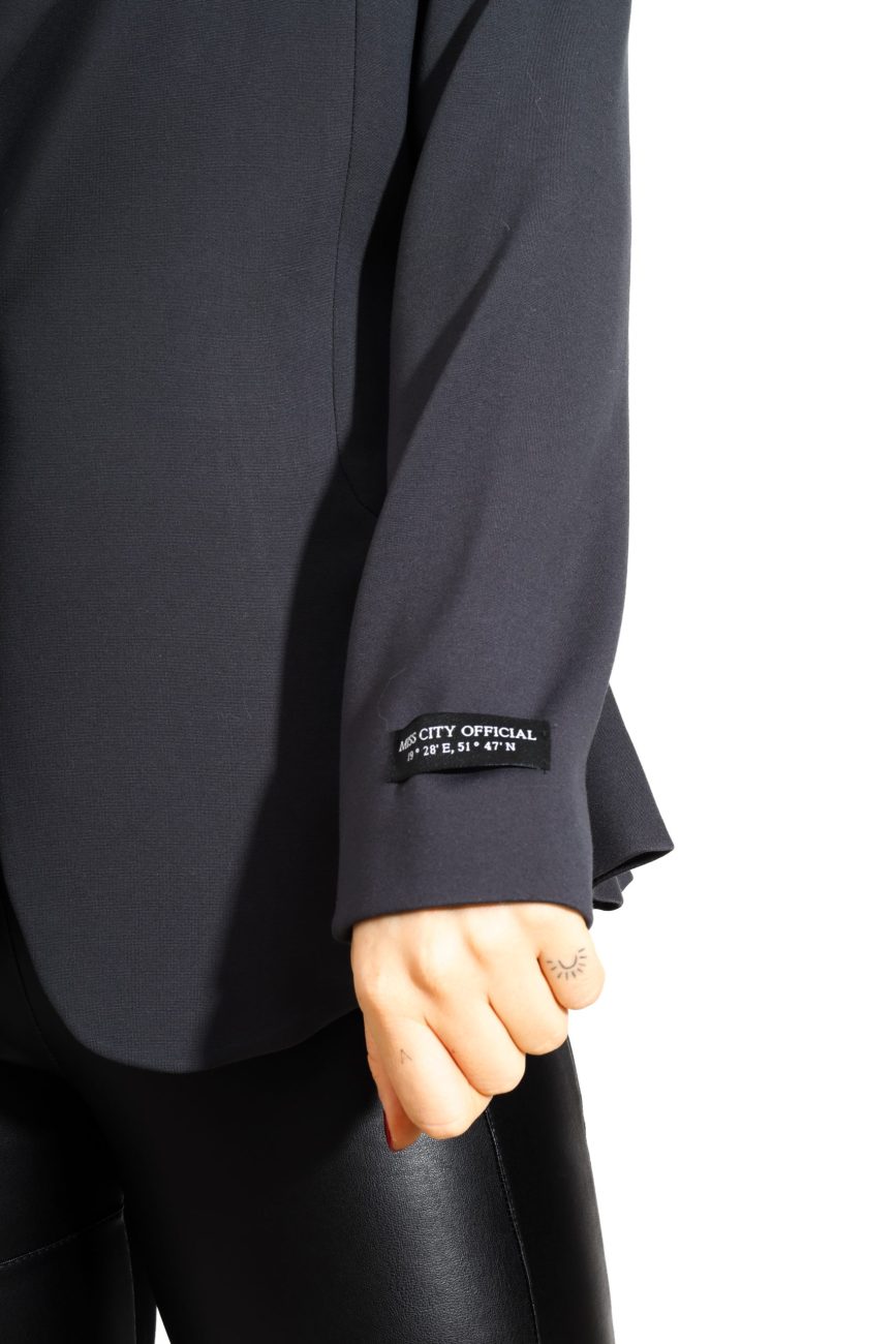 Marynarka rękaw naszywka