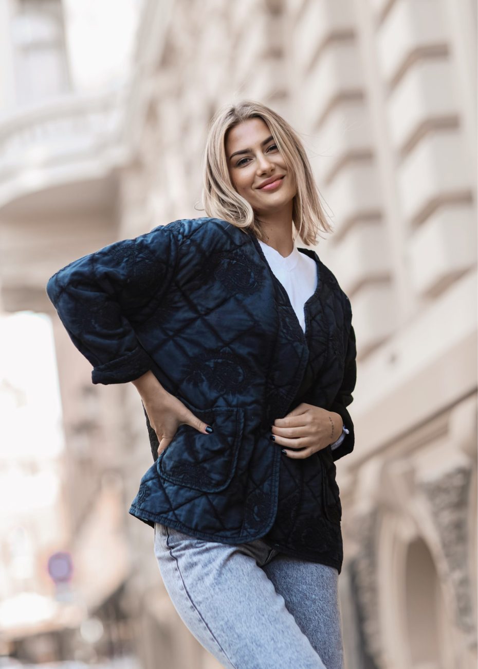 Narzutka dekatyzowana haft