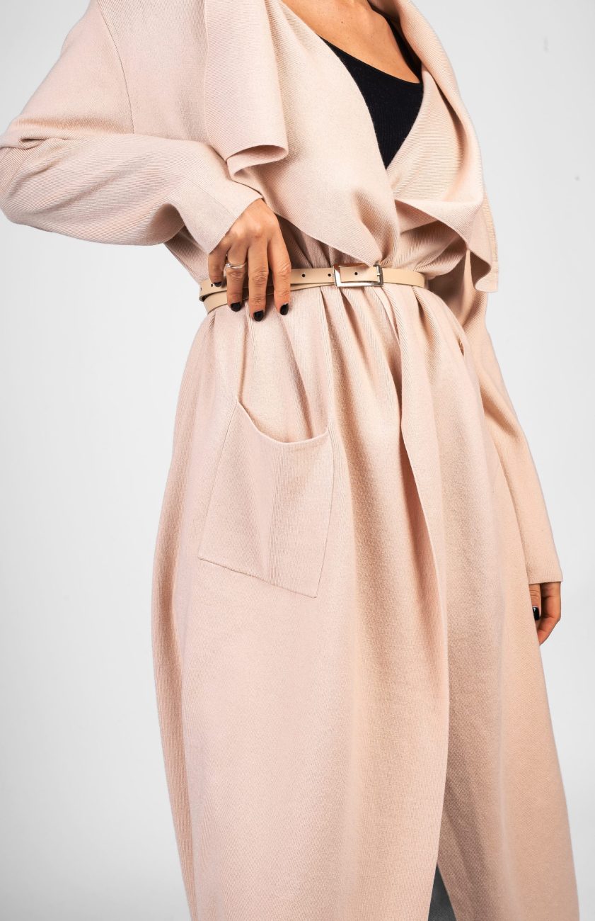 Narzutka długa z paskiem