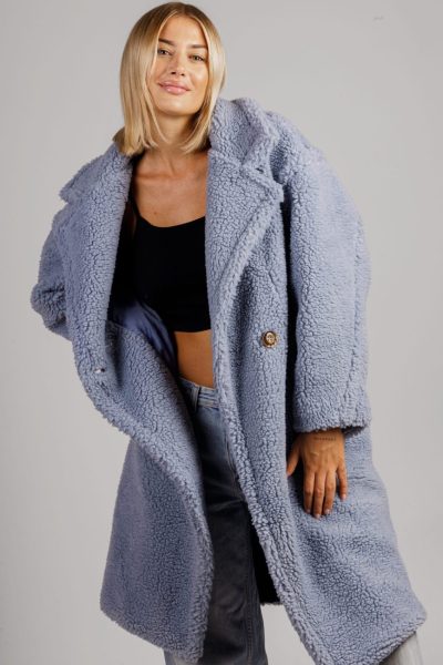 Płaszcz miś – UNI, Niebieski