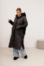 Płaszcz tył trencz bawełna