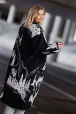 Płaszcz wzgórza oversize