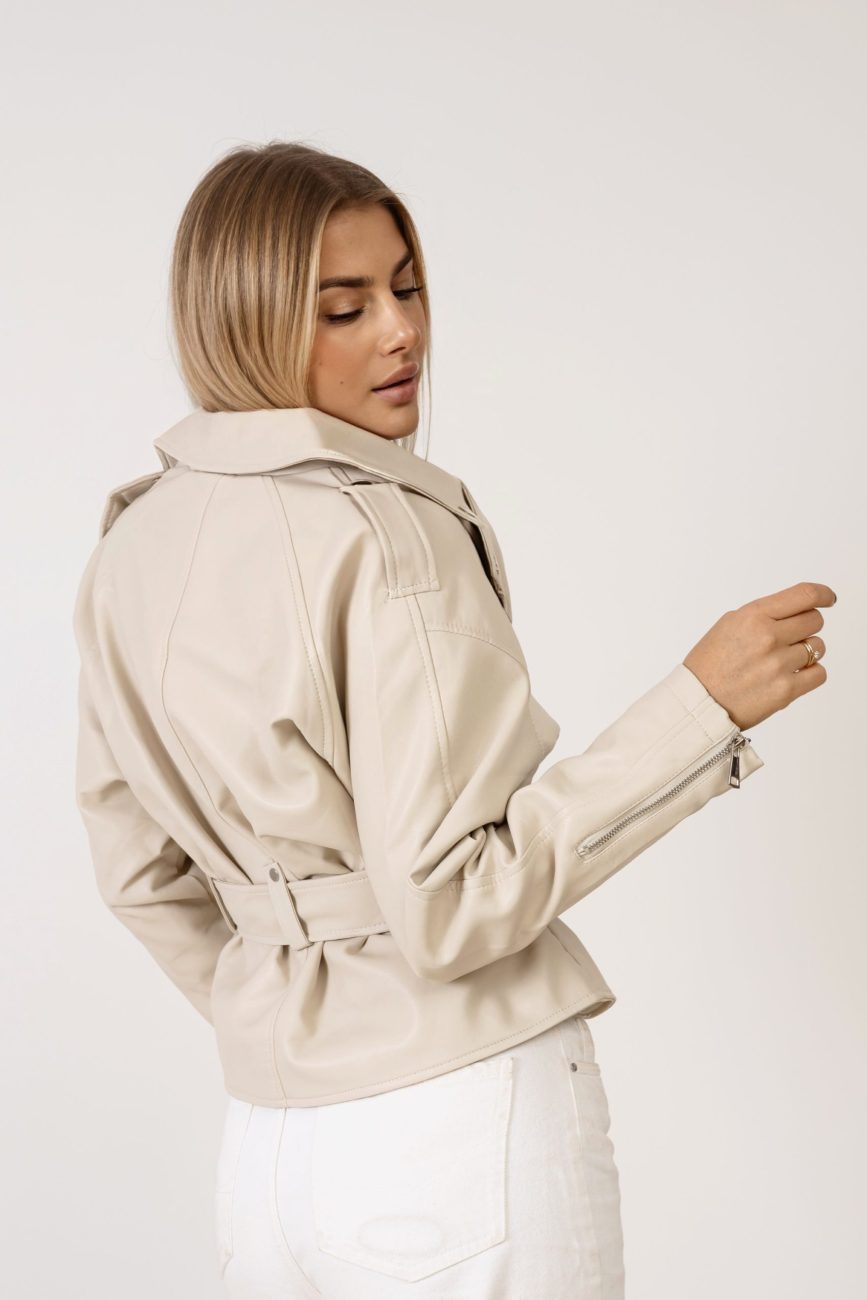 Ramoneska z paskiem talia