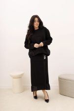 Spódnica kieszeń kangurka dół gumka