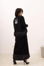 Spódnica kieszeń kangurka dół gumka