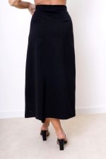 Spódnica zamek – Czarny, L