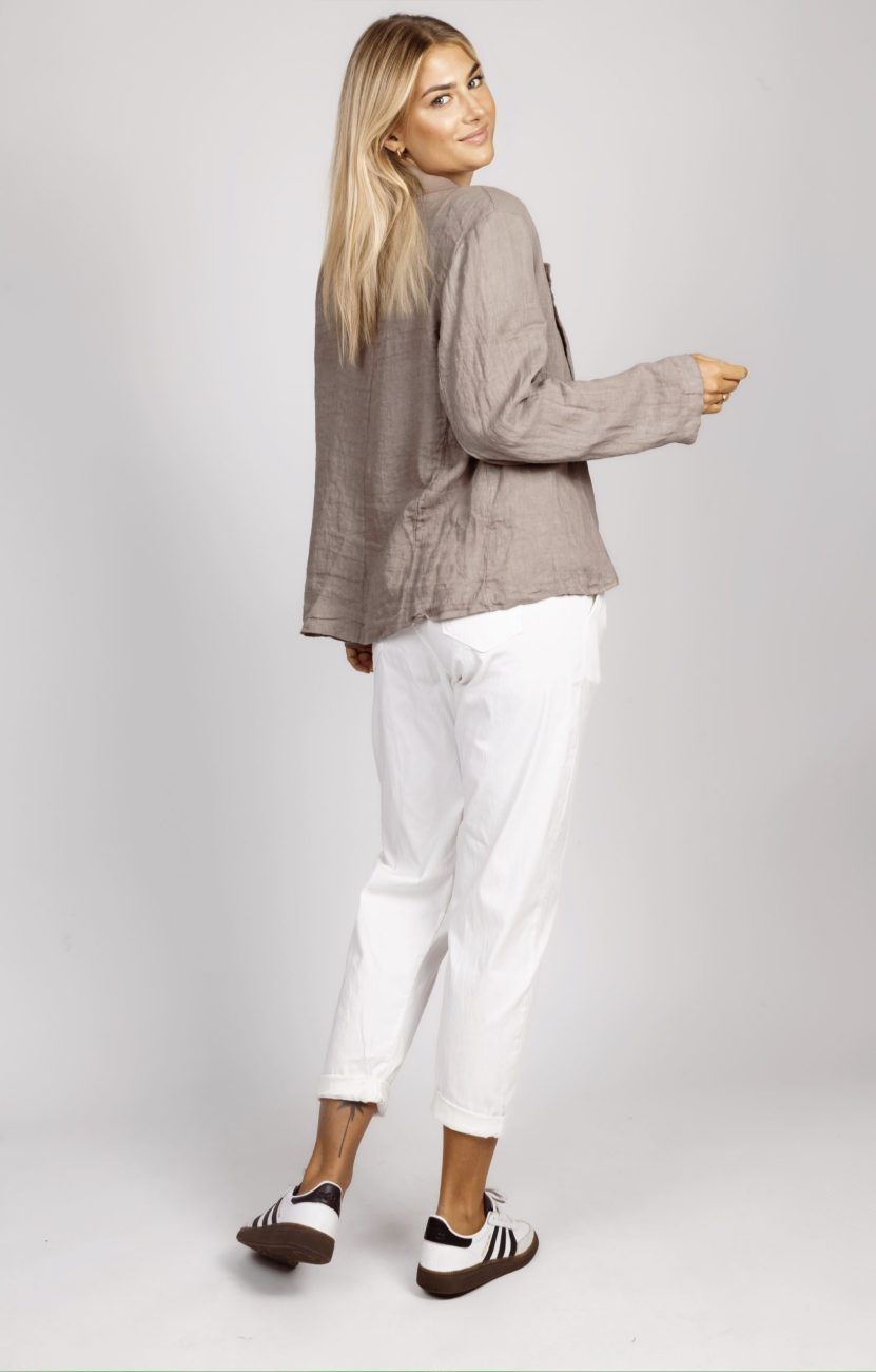 Spodnie bok zakładka