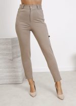 Spodnie boki zamki MCO – Beż, M/L
