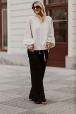 Spodnie brokat – UNI, Czarny