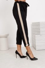 Spodnie brokatowy lampas