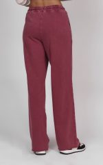 Spodnie dekatyzowane szeroka nogawka WIYA