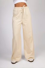 Spodnie dresowe szeroka nogawka