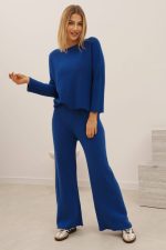 Spodnie dzianina bez kieszeni