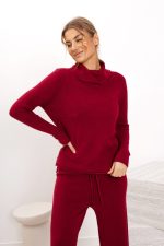 Spodnie dzianinka bez kieszeni