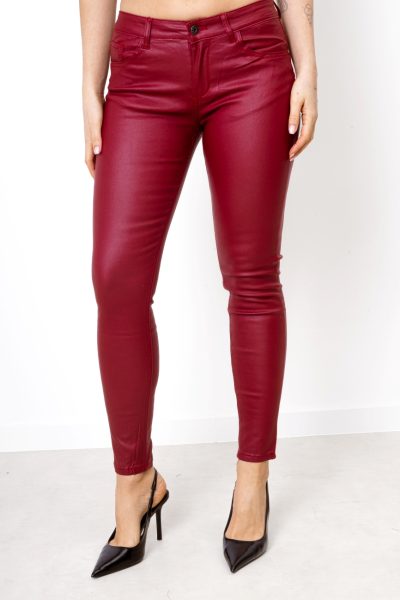 Spodnie eco klasyczne – Wino, XL