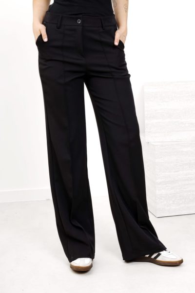 Spodnie eleganckie kant – Czarny, S/M