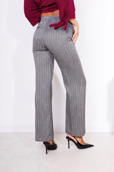 Spodnie garniturowe jodełka Vicolo – Szary, XS