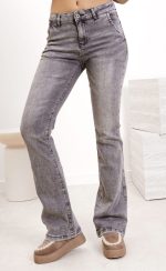 Spodnie jeans dzwony