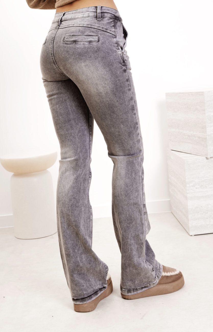 Spodnie jeans dzwony