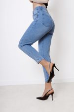 Spodnie jeans gwiazda perły