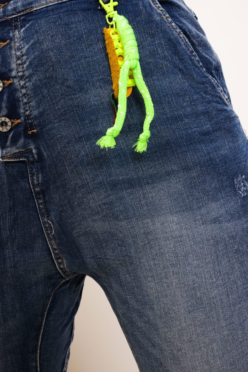 Spodnie jeans zawieszka ROL