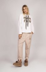 Spodnie kieszenie klapki guziki