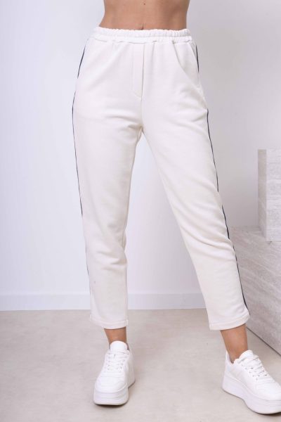 Spodnie lampas – Ecru, UNI