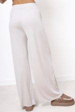 Spodnie lejące drobny prążek