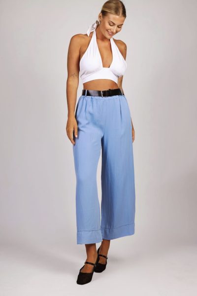 Spodnie luźne pasek eco