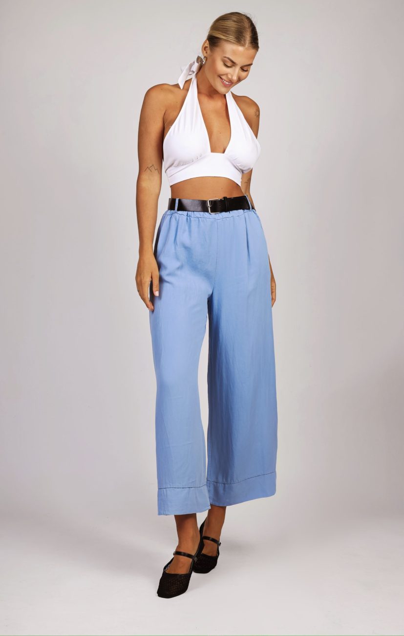 Spodnie luźne pasek eco Spodnie luźne pasek eco