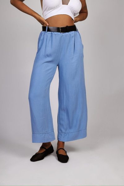 Spodnie luźne pasek eco