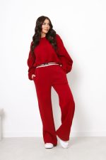 Spodnie na meszku pas ściągacz