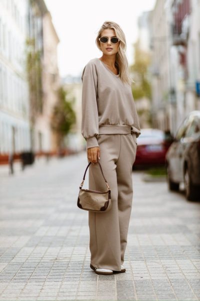 Spodnie pianka szeroka nogawka fango – Fango, UNI