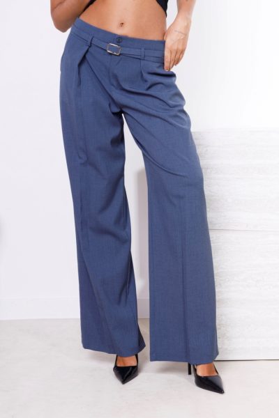 Spodnie plisa pasek RISSKIO – Jeans, L