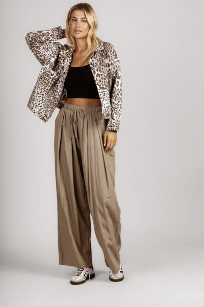 Spodnie rayon Wiya – UNI, Fango