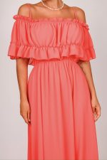 Sukienka biust falbanka