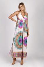 Sukienka  cieniowane koła