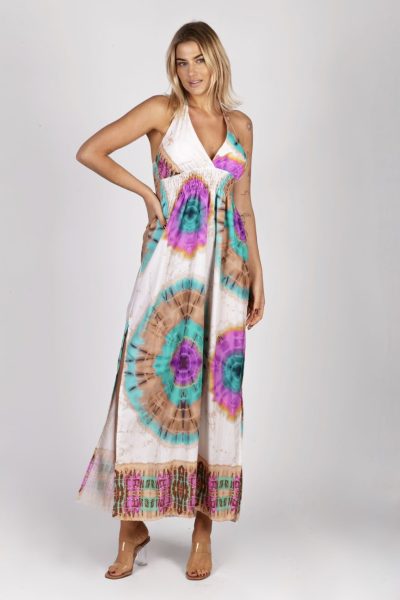 Sukienka  cieniowane koła