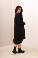 Sukienka dresowa kangurka dół sciągany ortalion