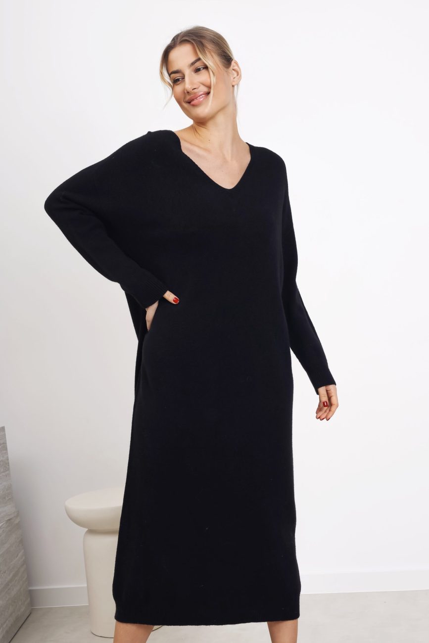 Sukienka dzianina długa